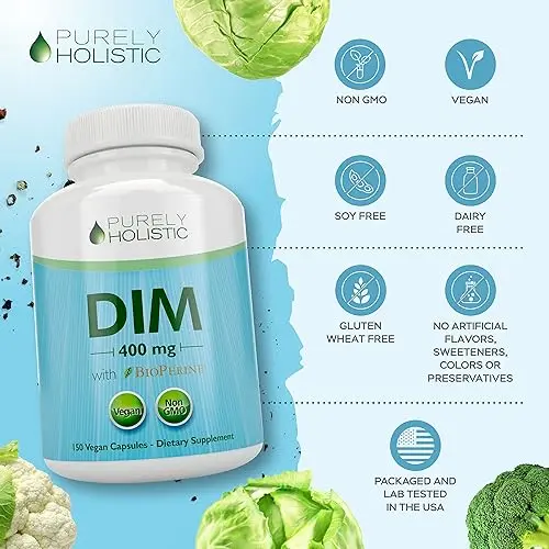 Purely Holistic Dim 400mg Capsules
